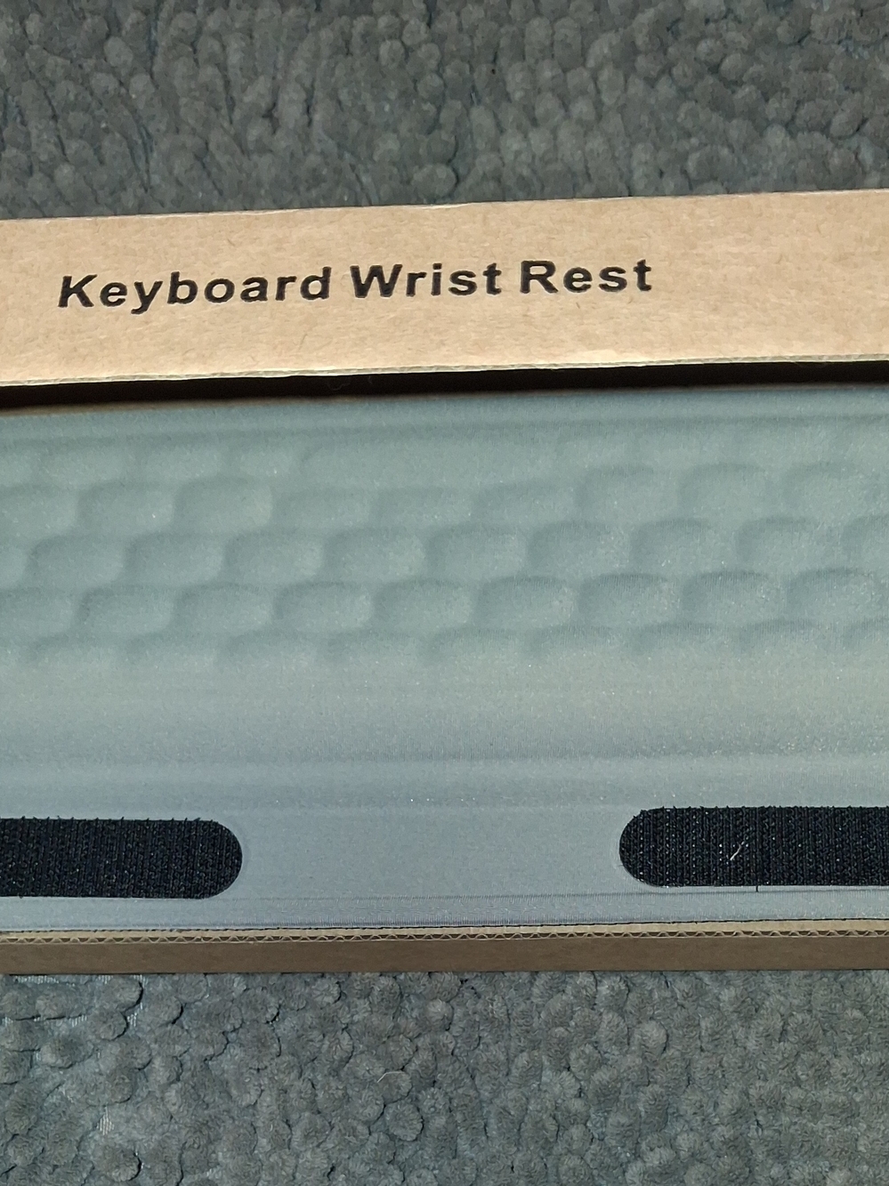 ERGONOMIC Keyboard Wrist Rest - Gray